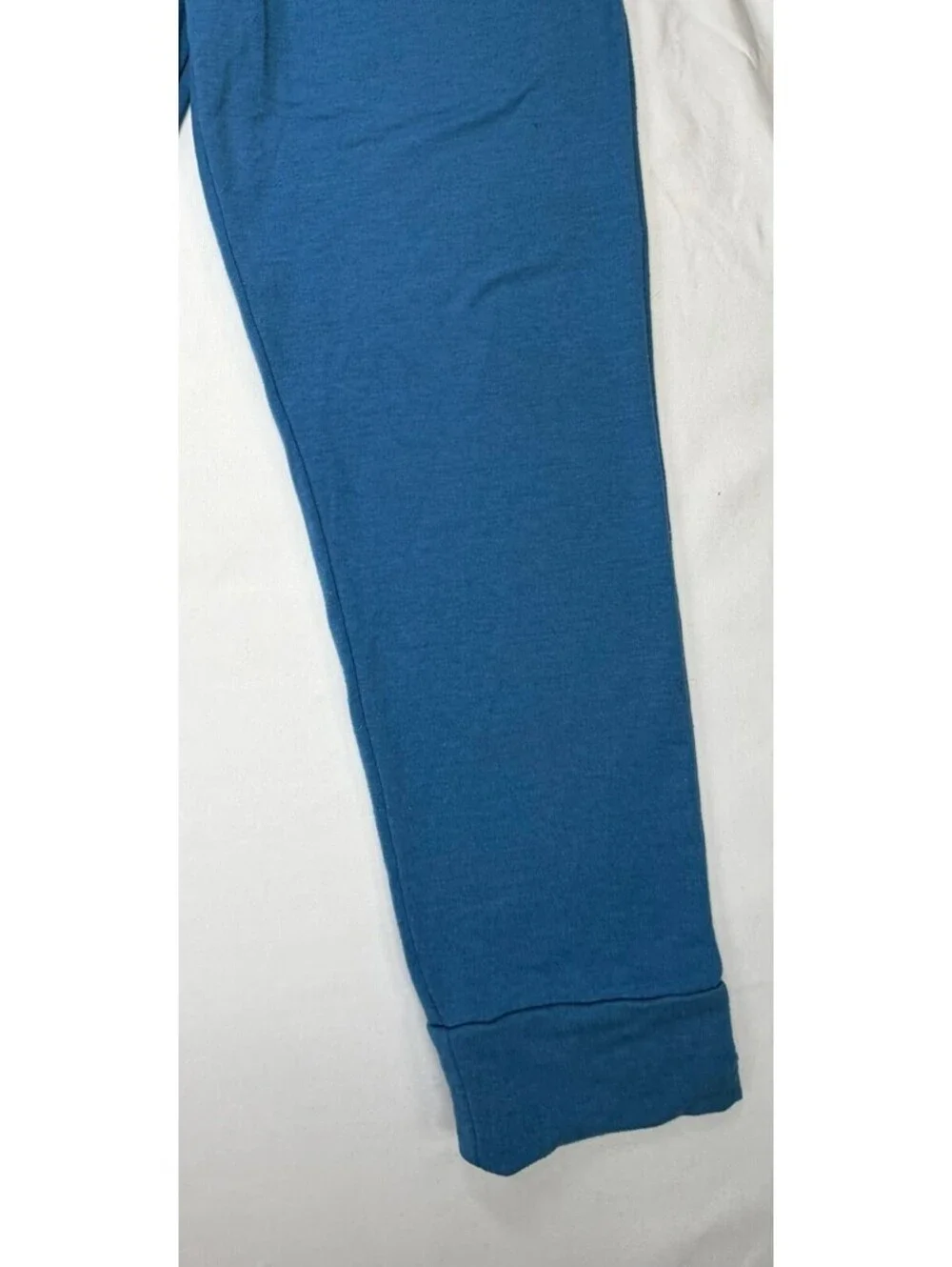 Athletic Men's Sweat Pants Jogger Elastic Waist Drawstring Size XL Blue